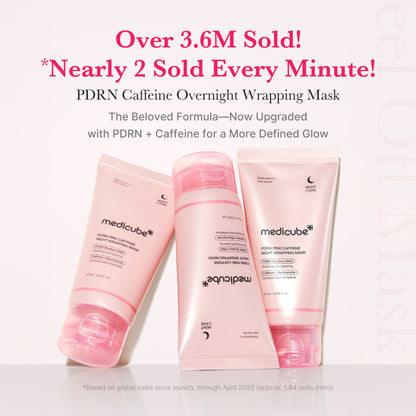 [Subscr.] PDRN Pink Caffeine Overnight Wrapping Mask