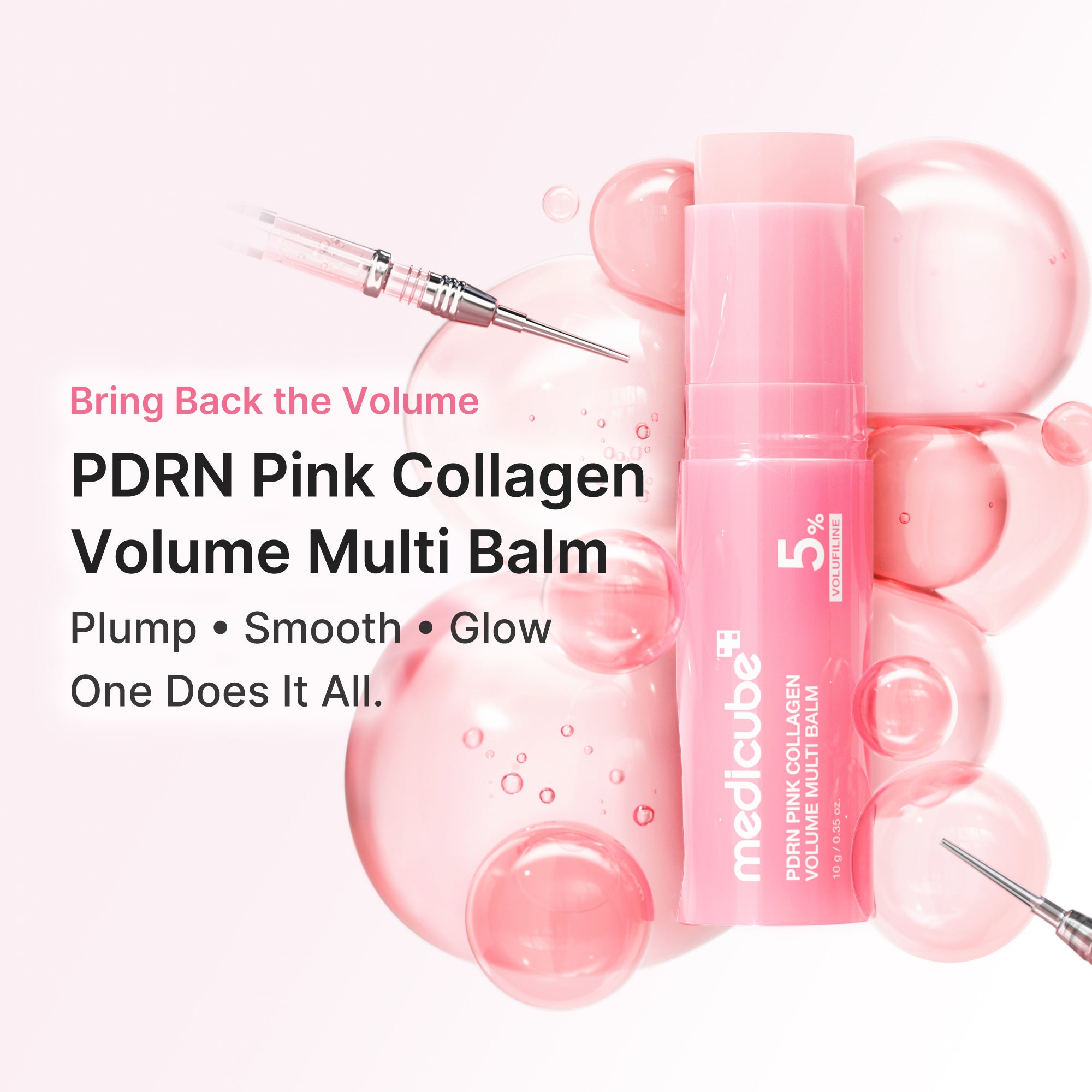 medicube PDRN Collagen Volume Multi Balm | Facial Stick for Line