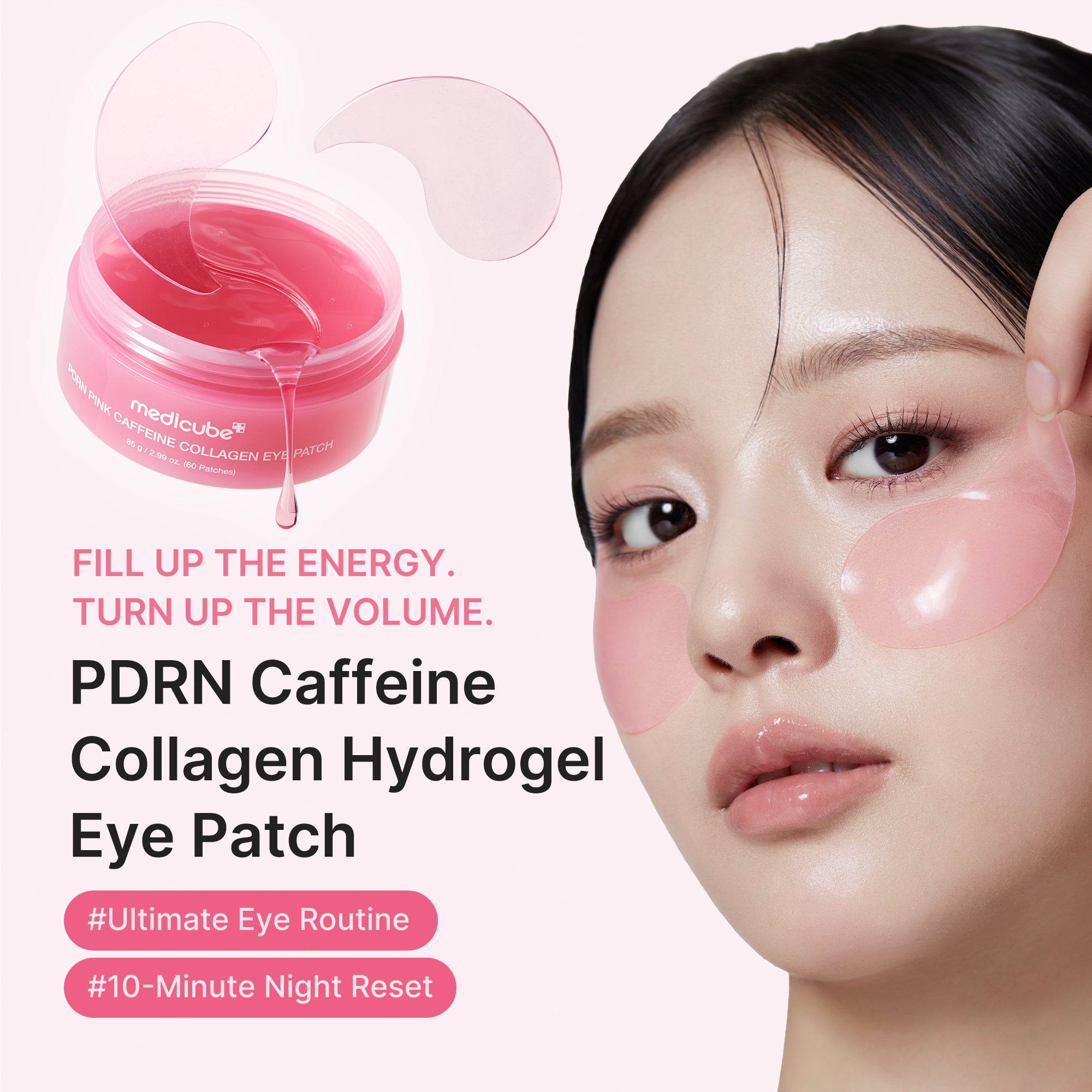 Medicube PDRN Caffeine Collagen Eye Patch detail