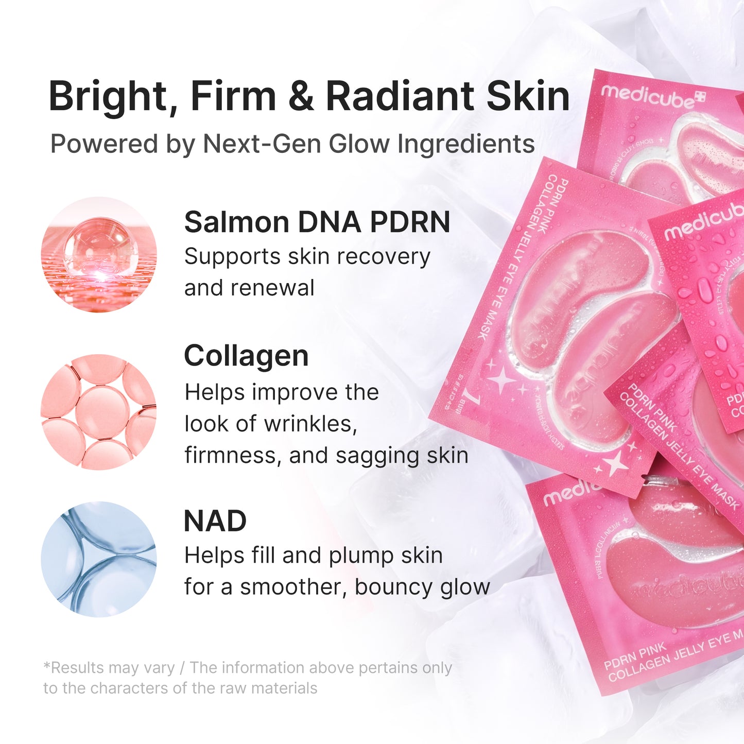 PDRN Pink Collagen Jelly Eye Mask