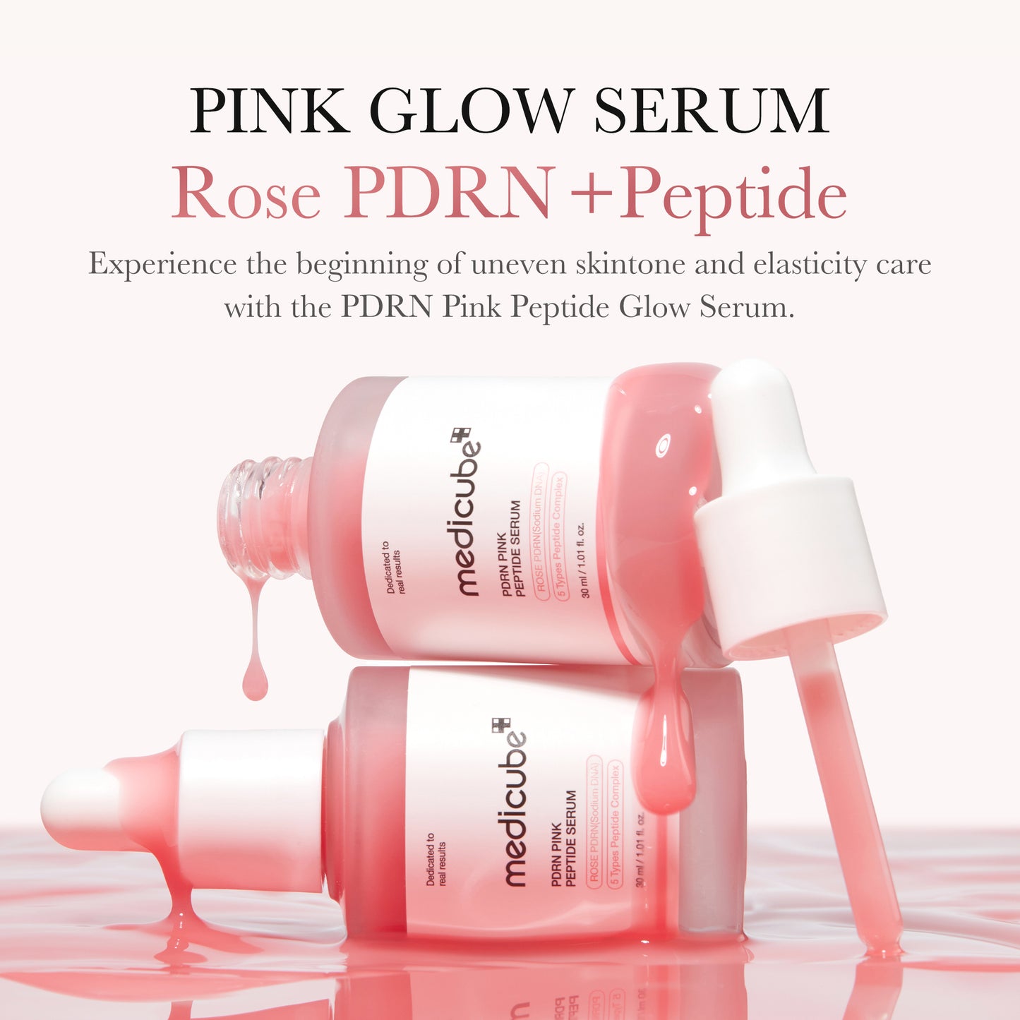 Rose PDRN Pink Peptide Serum