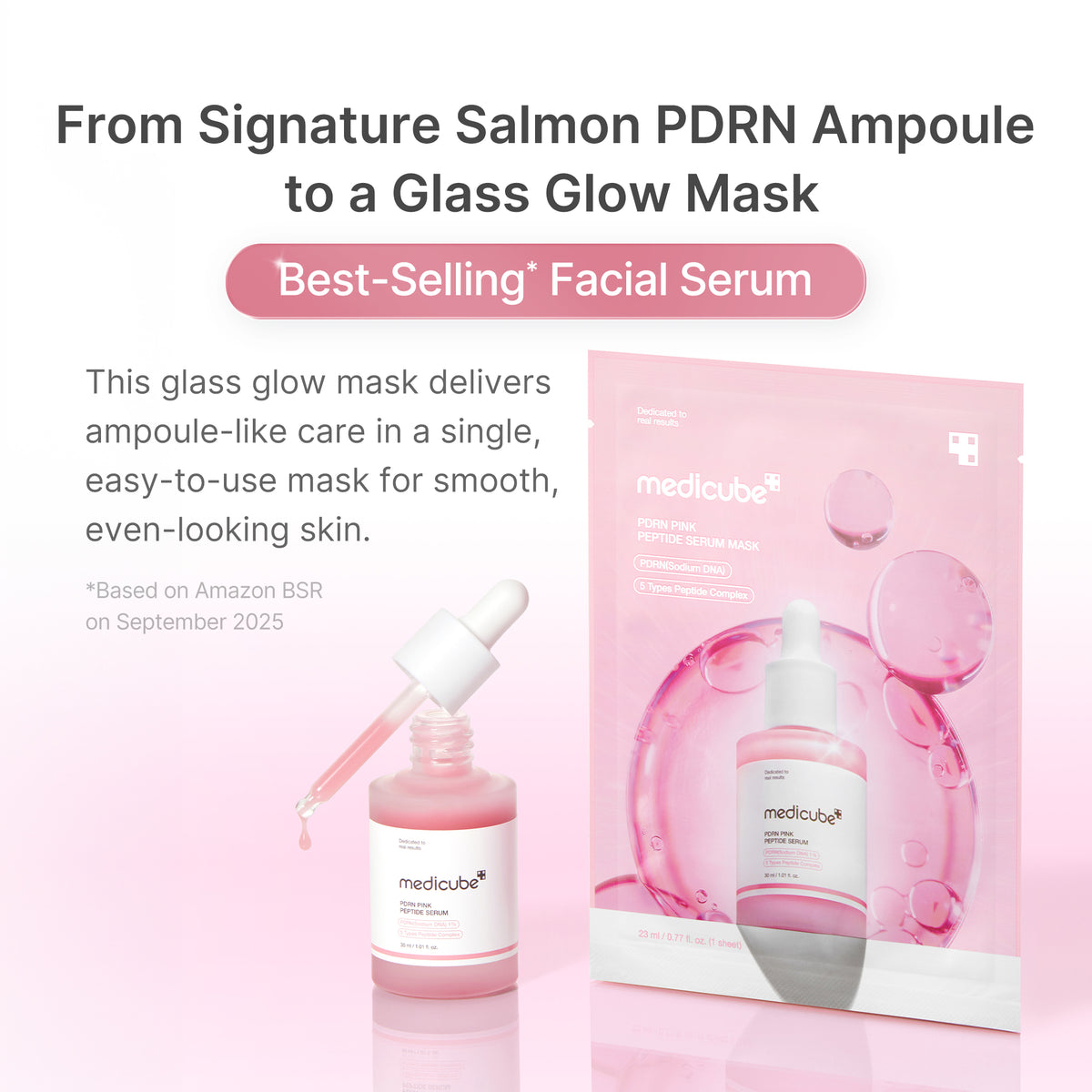 [Influencer Pick] Amazon’s #1 Beauty Brand | PDRN Pink Peptide Ampoule Mask