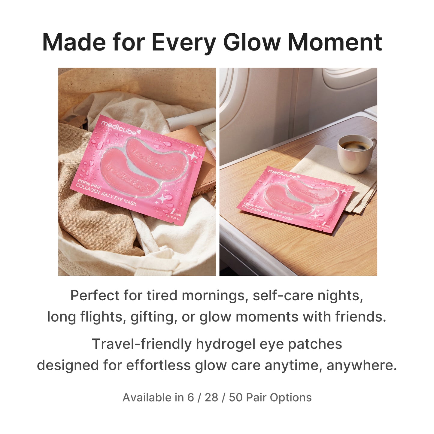 PDRN Pink Collagen Jelly Eye Mask