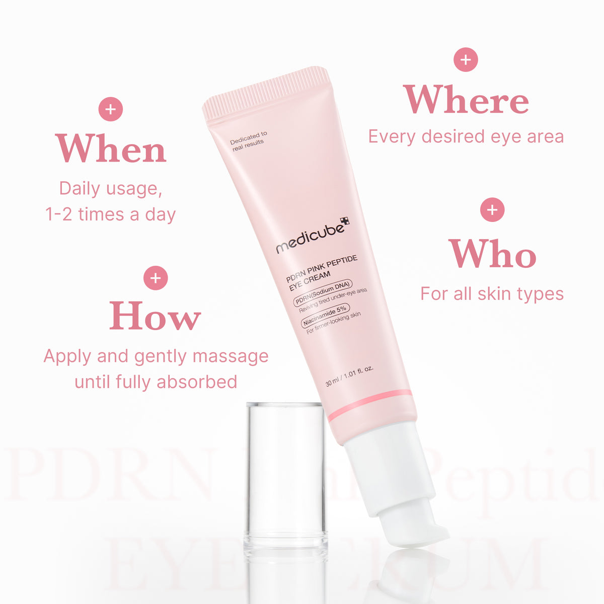 [Exclusive Deal] Amazon’s #1 Beauty Brand |  PDRN Pink Peptide Eye Cream