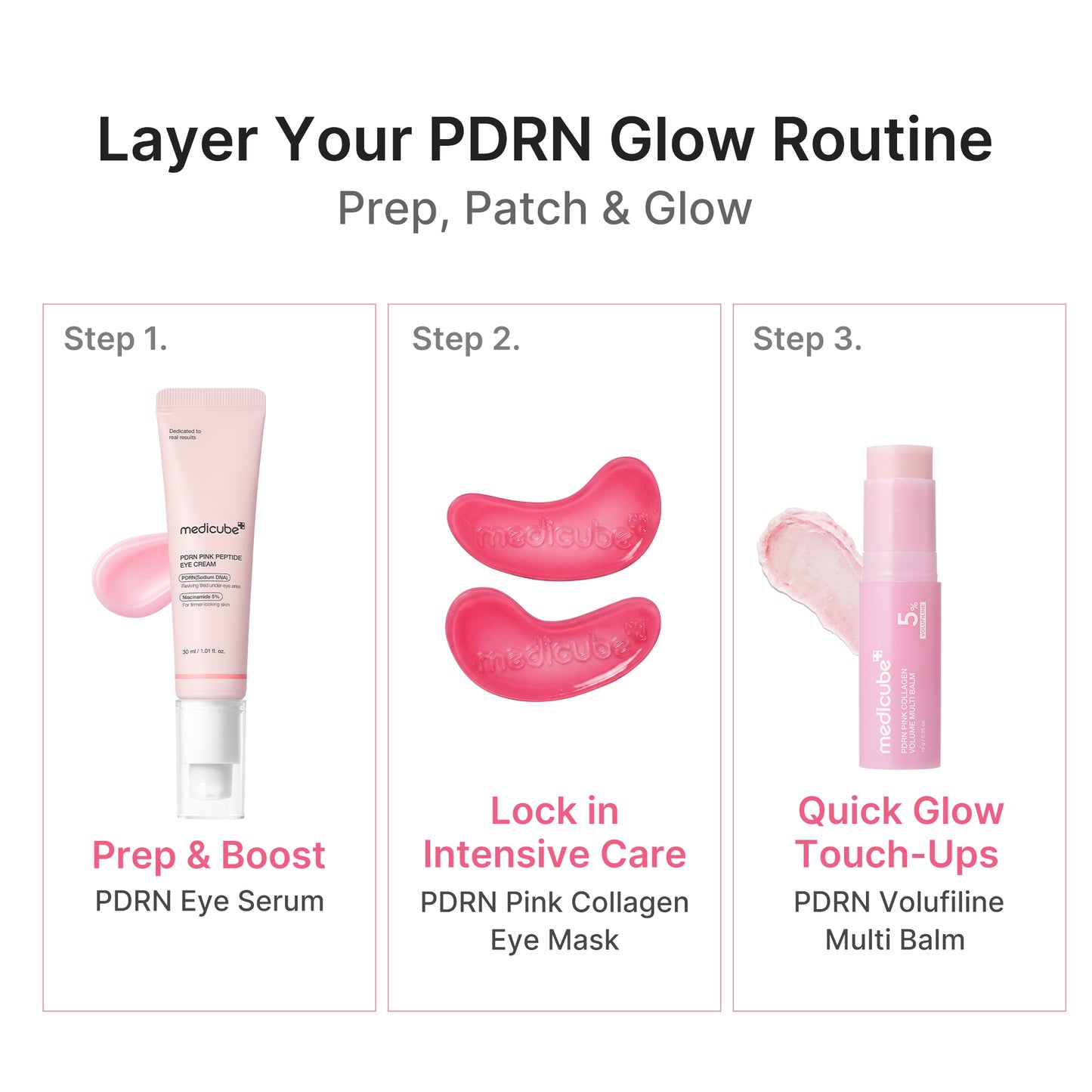 PDRN Pink Collagen Jelly Eye Mask