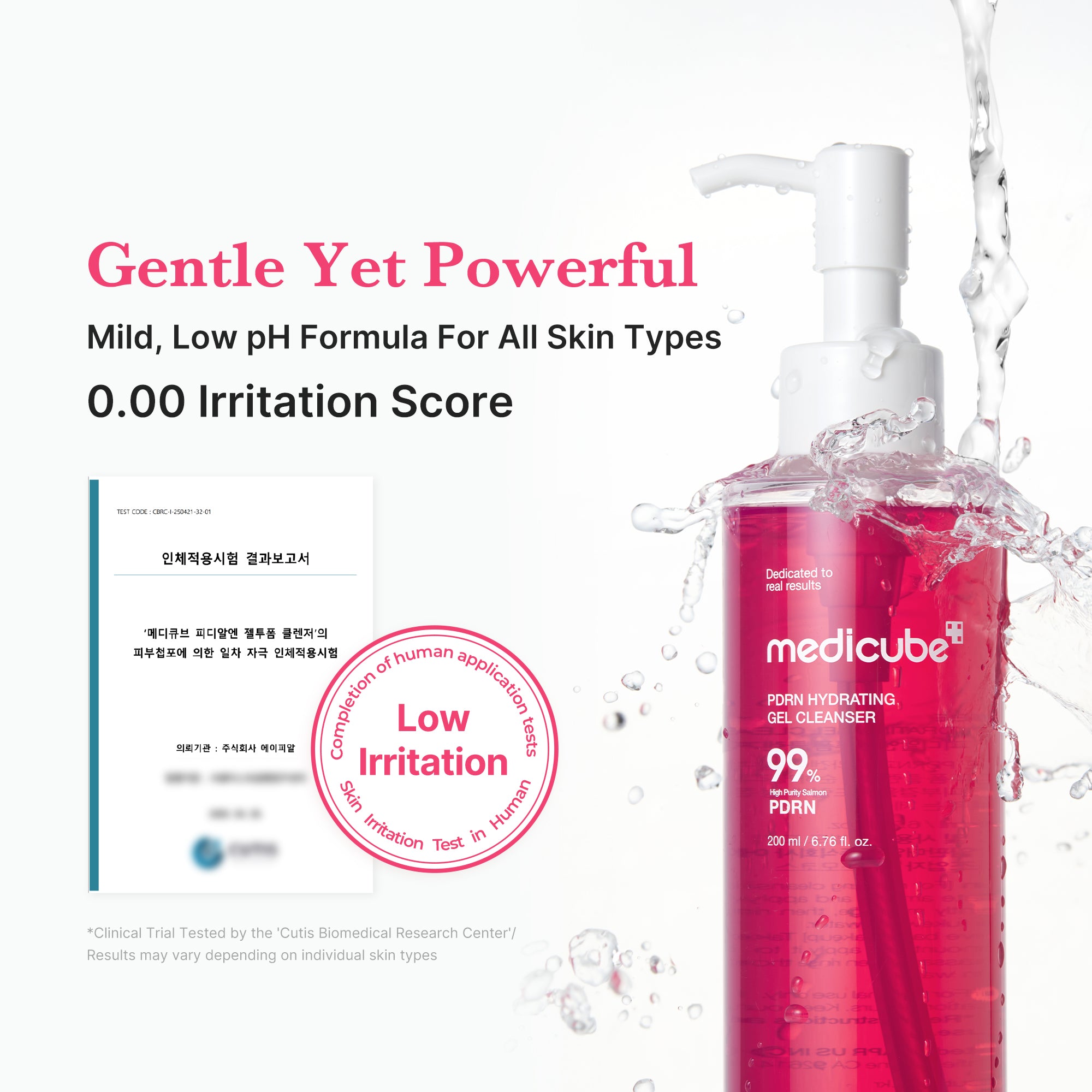 PDRN Pink Gel Cleanser – MEDICUBE US
