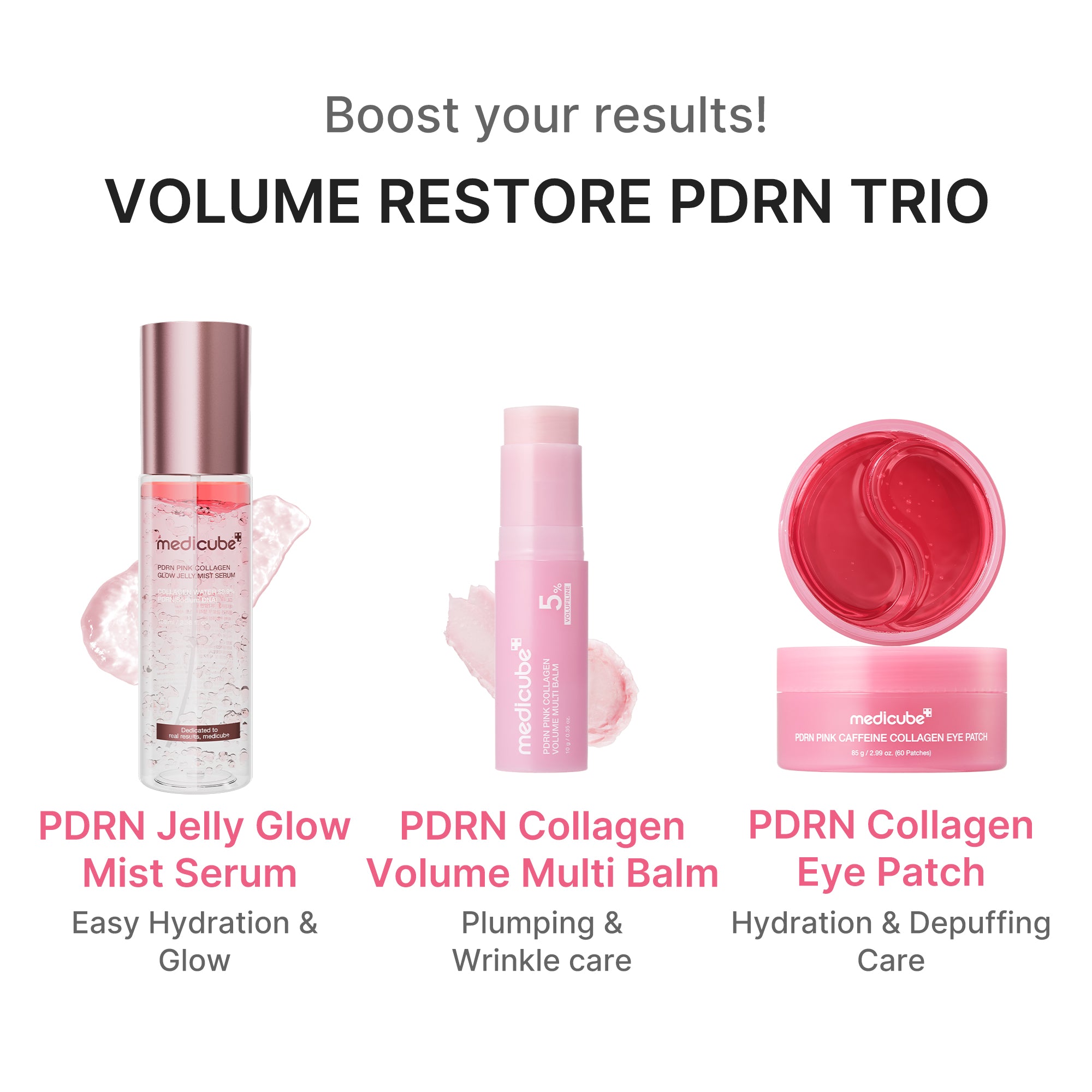medicube PDRN Collagen Volume Multi Balm | Facial Stick for Line Care