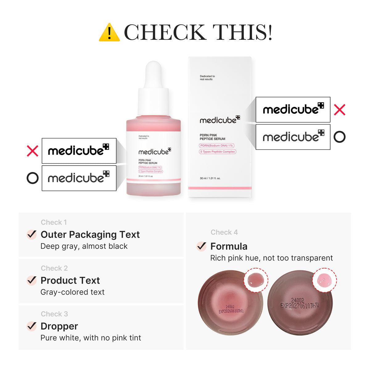 [GIFT] PDRN Pink Peptide Serum - medicube.us