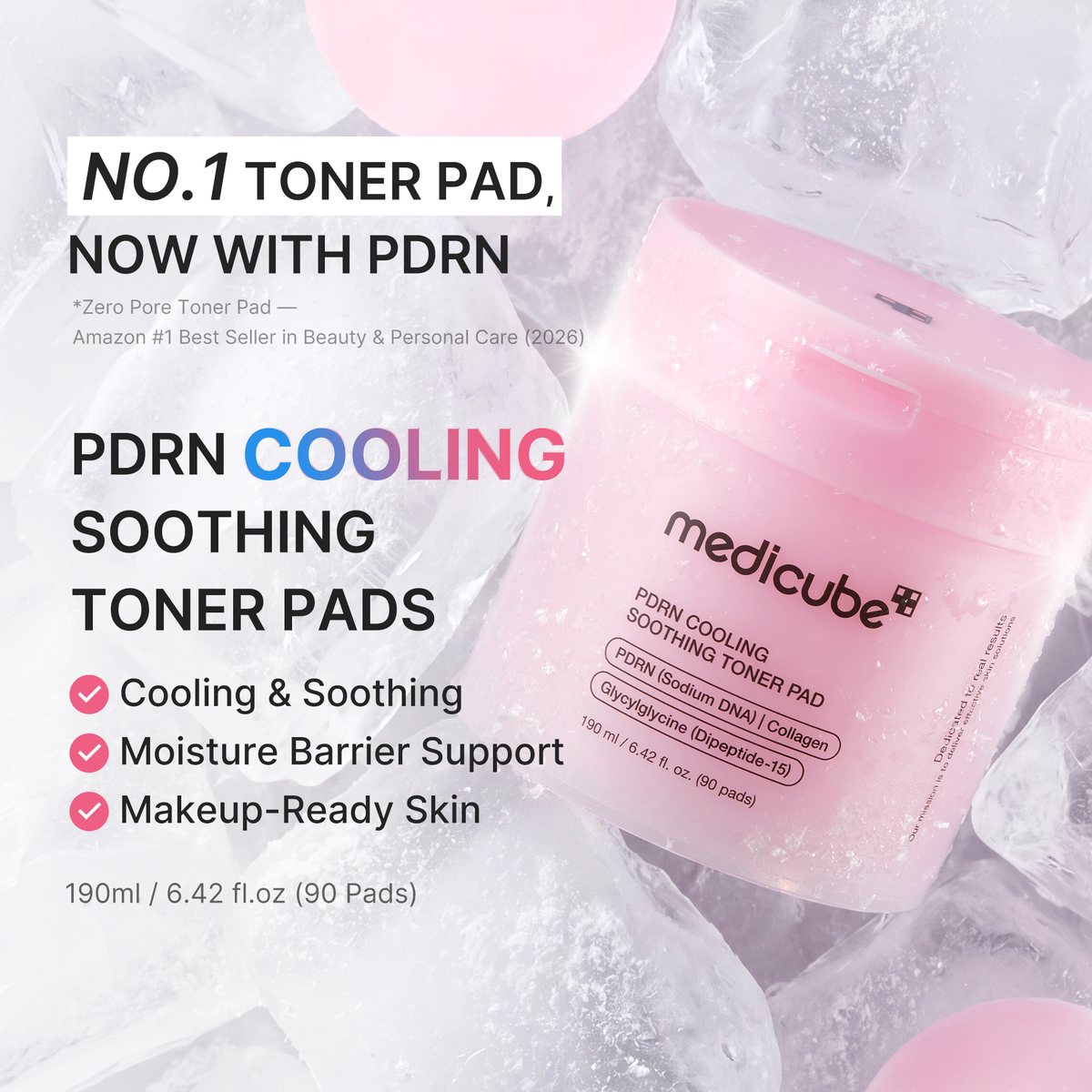 PDRN Cooling Soothing Toner Pads