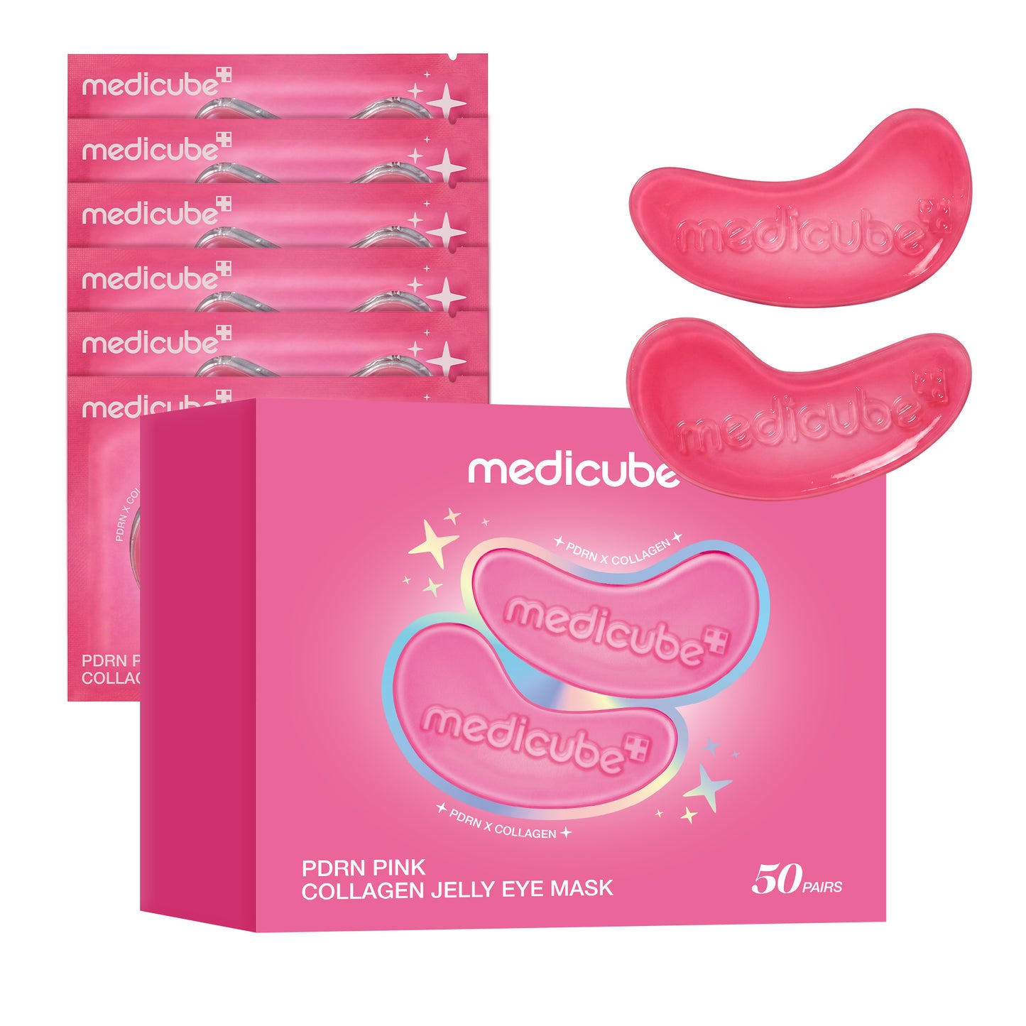 PDRN Pink Collagen Jelly Eye Mask