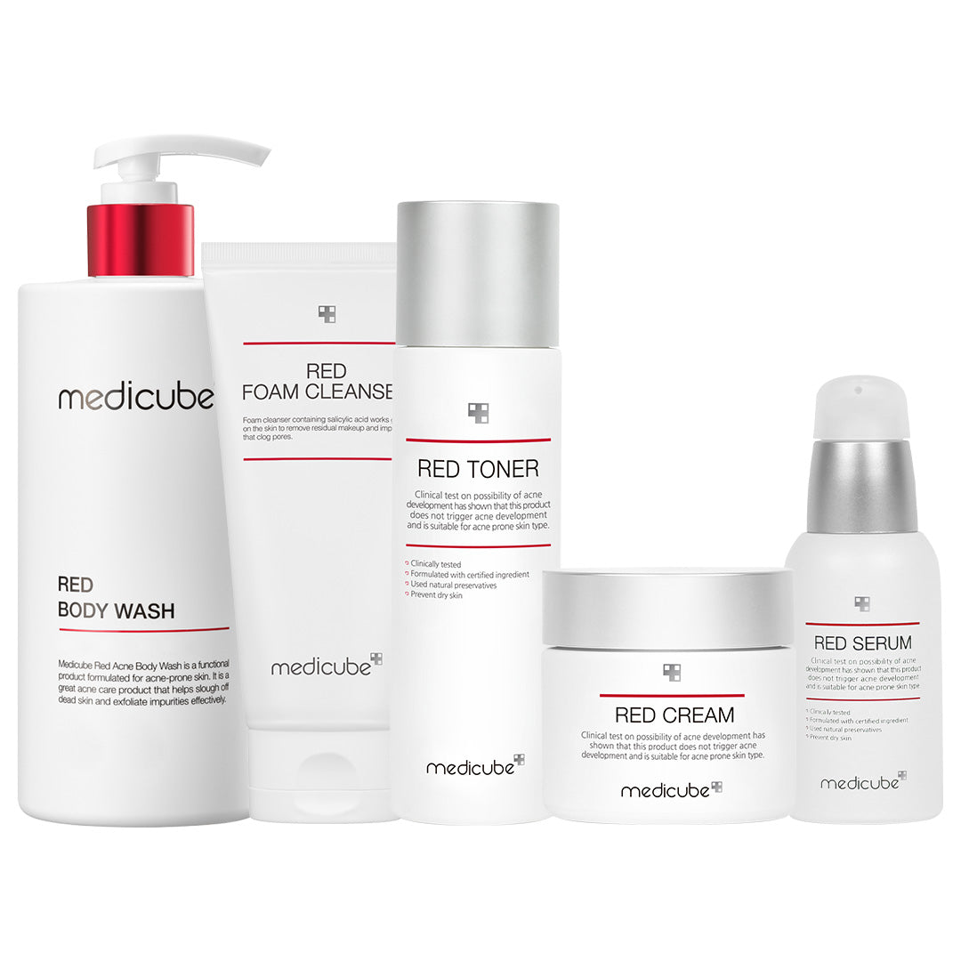 Red Line Total Care Set (Face & Body) - medicube.us