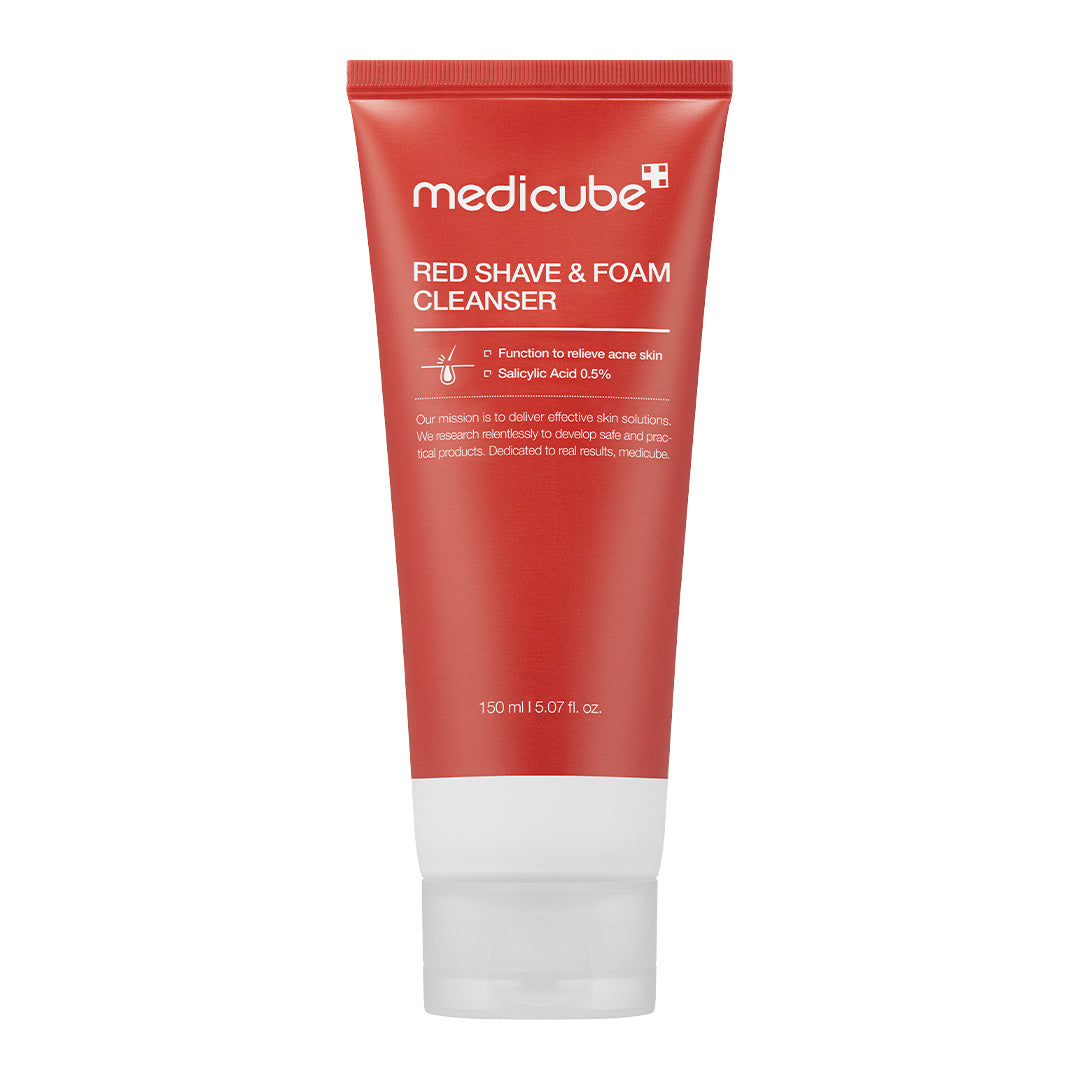Red Shave & Foam Cleanser - medicube.us