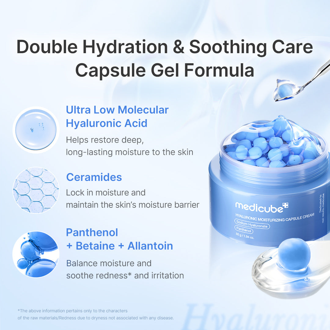 [Buy More & Save] Amazon’s #1 Beauty Brand | Hyaluronic Acid Capsule Cream - medicube.us