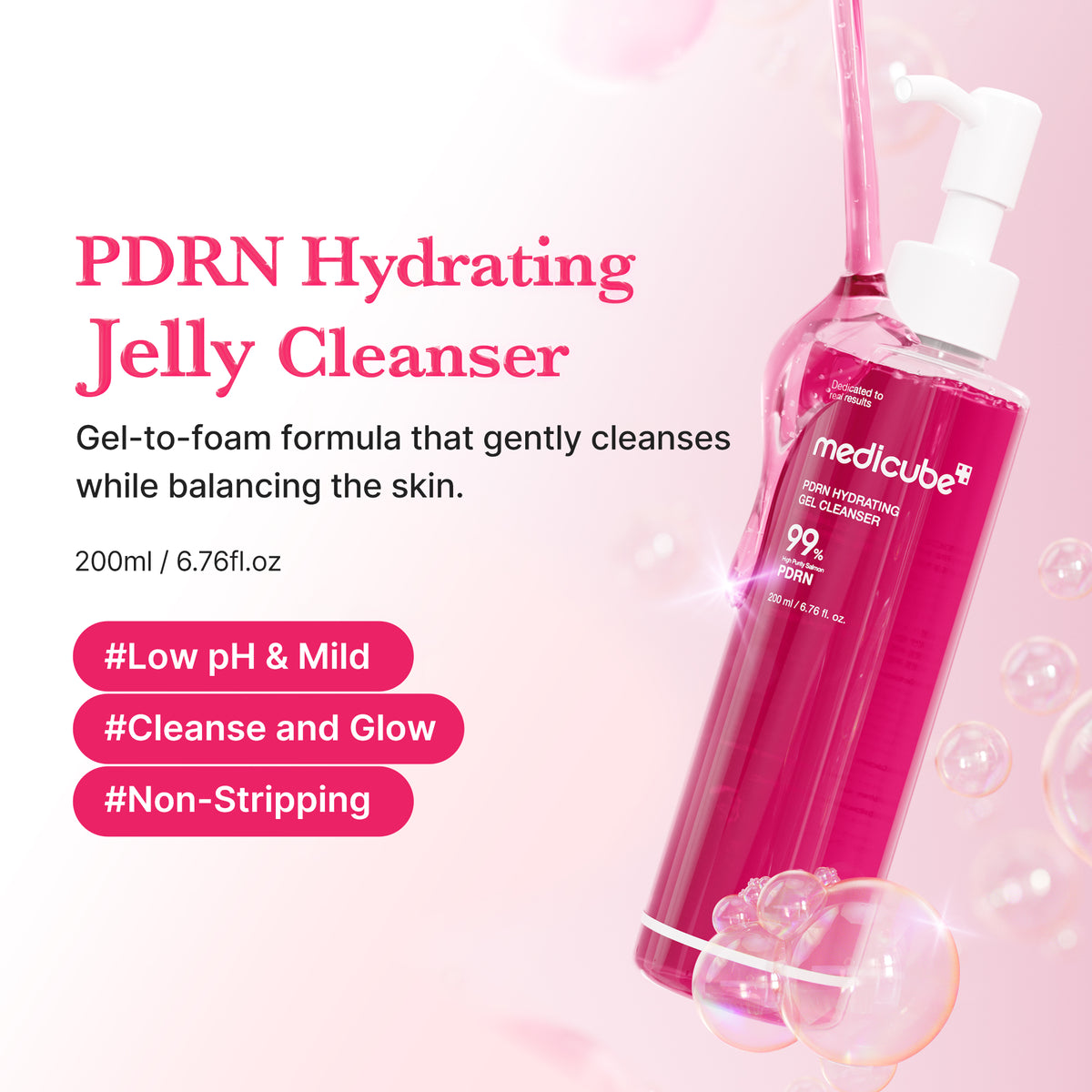 [Exclusive Deal] Amazon’s #1 Beauty Brand | PDRN Pink Gel Cleanser
