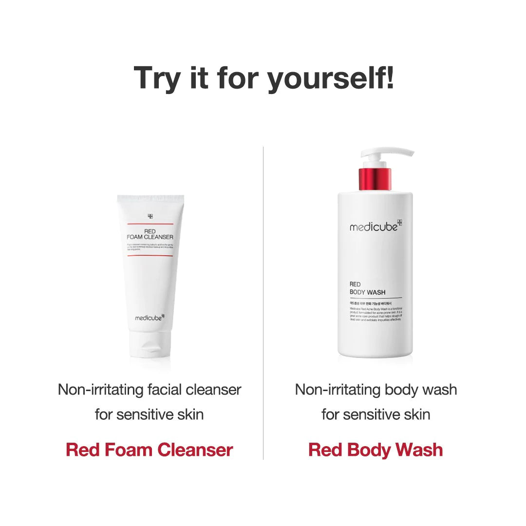 Red Body Wash (+Gift) - medicube.us